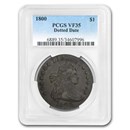1800 Draped Bust Dollar VF-35 PCGS (Dotted Date) 1800 Draped Bust Dollar VF-35 PCGS (Dotted Date)