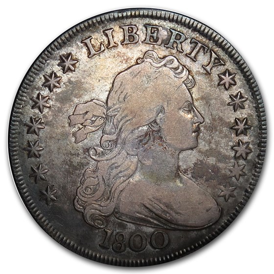 1800 Draped Bust Dollar VF Details (Punch Mark) 1800 Draped Bust Dollar VF Details (Punch Mark)