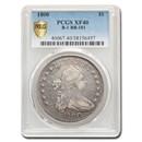 1800 Draped Bust Dollar XF-40 PCGS (B-1 BB-181) 1800 Draped Bust Dollar XF-40 PCGS (B-1 BB-181)