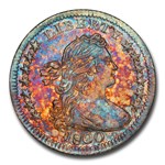 1800 Draped Bust Half Dime MS-64 PCGS (LIBEKTY)