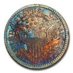 1800 Draped Bust Half Dime MS-64 PCGS (LIBEKTY)