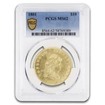 1801 $10 Capped Bust Gold Eagle MS-62 PCGS