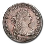 1801 Draped Bust Dime MS-61 NGC