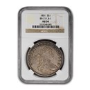 1801 Draped Bust Dollar AU-50 NGC (BB-211, B-1) 1801 Draped Bust Dollar AU-50 NGC (BB-211, B-1)