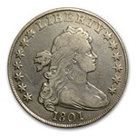 1801 Draped Bust Dollar VF