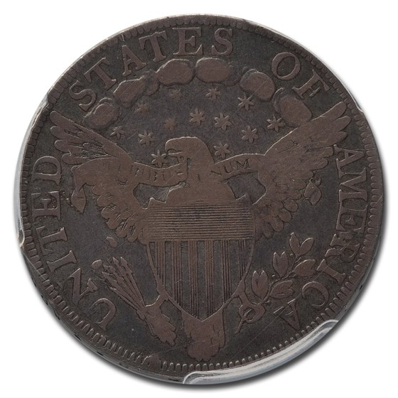 1801 Draped Bust Half Dollar Fine12 PCGS Coin For Sale Early Half