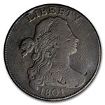 1801 Large Cent Fine