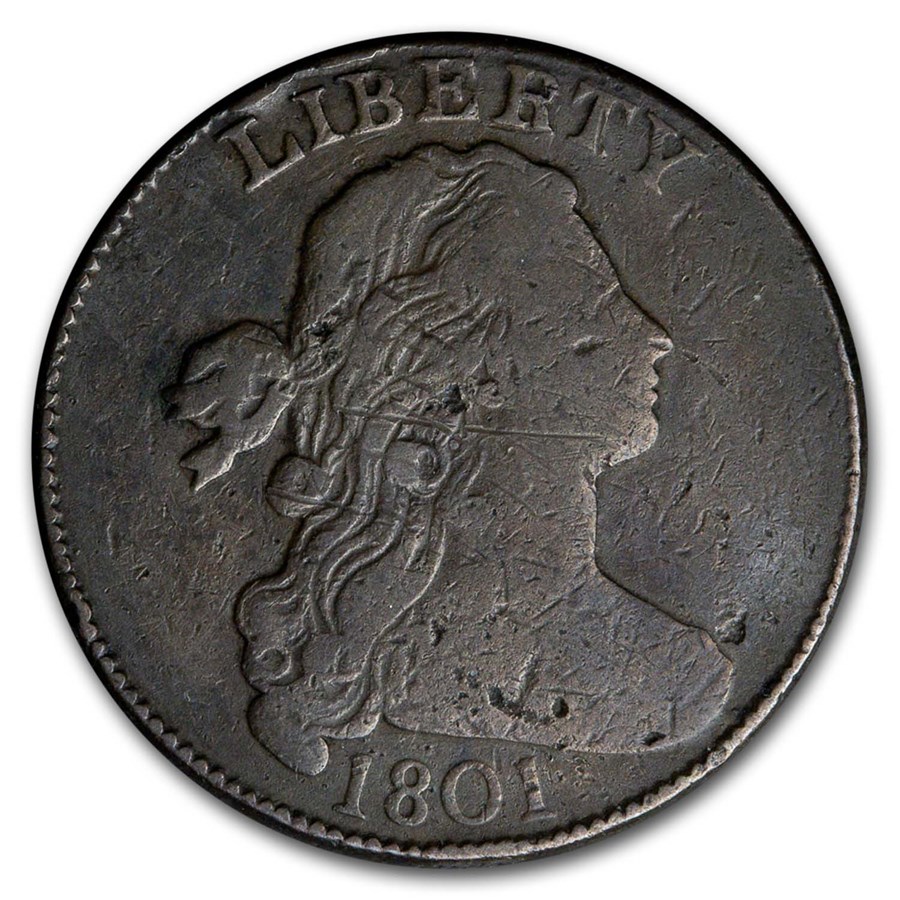 1801 Large Cent Fine