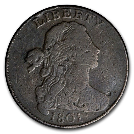 1801 Large Cent Fine 1801 Large Cent Fine