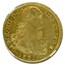 1801-P Colombia Gold 8 Escudos Charles IV AU-53 NGC