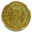 1801-P Colombia Gold 8 Escudos Charles IV AU-53 NGC