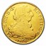 1801-SO AJ Chile Gold 8 Escudos Charles IV XF Details (Cleaned)