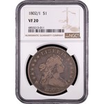 1802/1 Draped Bust Dollar VF-20 NGC