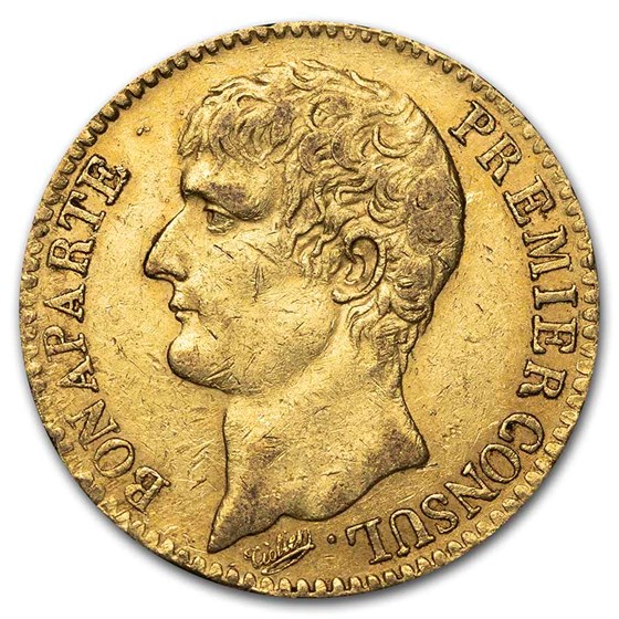 1802 AN XI France Gold 40 Francs Napoleon XF 1802 AN XI France Gold 40 Francs Napoleon XF