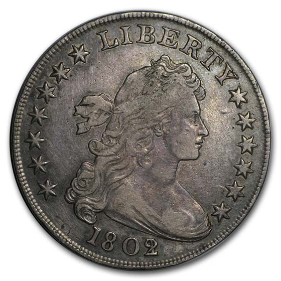 1802 Draped Bust Dollar VF 1802 Draped Bust Dollar VF