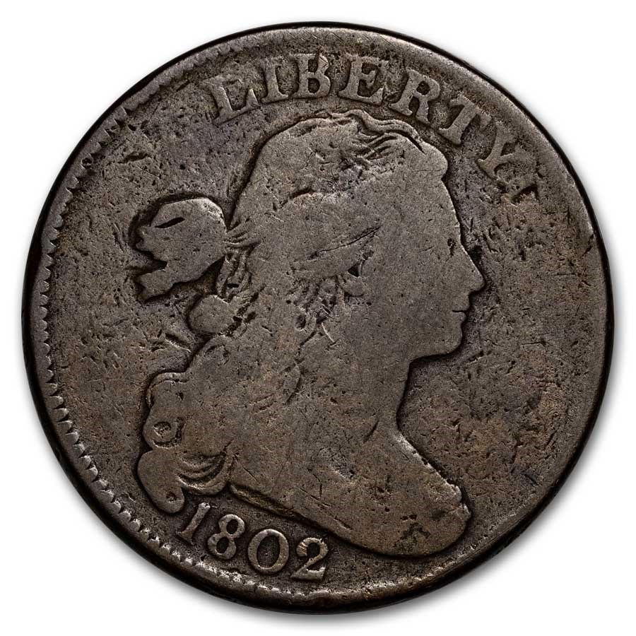 1802 Large Cent VG