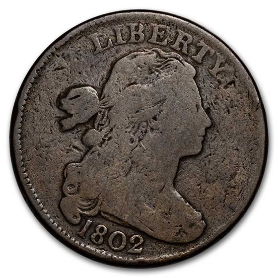 1802 Large Cent VG 1802 Large Cent VG