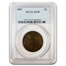 1802 Large Cent XF-45 PCGS (Brown)