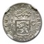 1802 Netherlands East Indies 1/16 Gulden MS-64 NGC