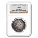 1802-NG M Guatemala Silver 4 Reales Charles IV VF-30 NGC 1802-NG M Guatemala Silver 4 Reales Charles IV VF-30 NGC