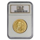 1803 $10 Turban Head Gold Eagle AU-53 NGC