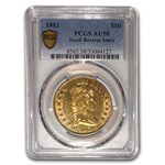 1803 $10 Turban Head Gold Eagle AU-58 PCGS