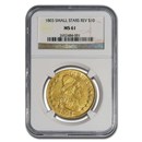 1803 $10 Turban Head Gold Eagle MS-61 NGC (Small Stars Rev.) 1803 $10 Turban Head Gold Eagle MS-61 NGC (Small Stars Rev.)