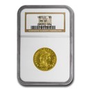 1803/2 $5 Capped Bust Gold Half Eagle MS-61 NGC