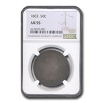 1803 Bust Half Dollar AU-55 NGC
