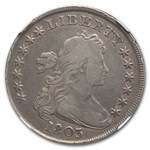 1803 Draped Bust Dollar Fine-12 NGC (BB-255, B-6 Large 3)