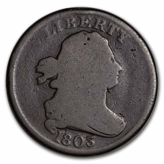 1803 Half Cent Good 1803 Half Cent Good