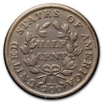 1803 Half Cent XF (Details)