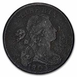 1803 Large Cent Sm Date/Lg Fraction VF-35 Details