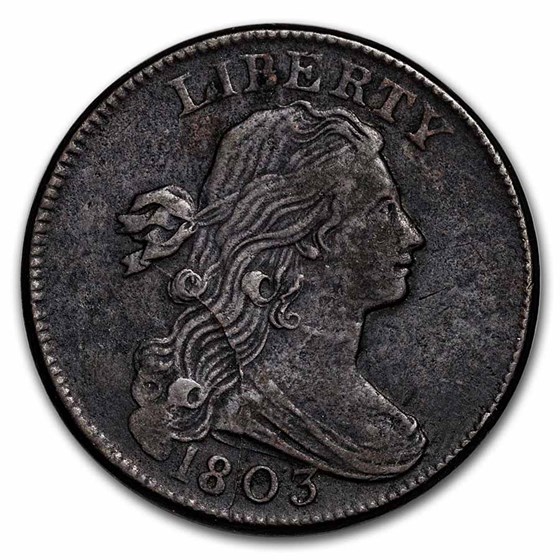 1803 Large Cent Sm Date/Lg Fraction XF (S-261)
