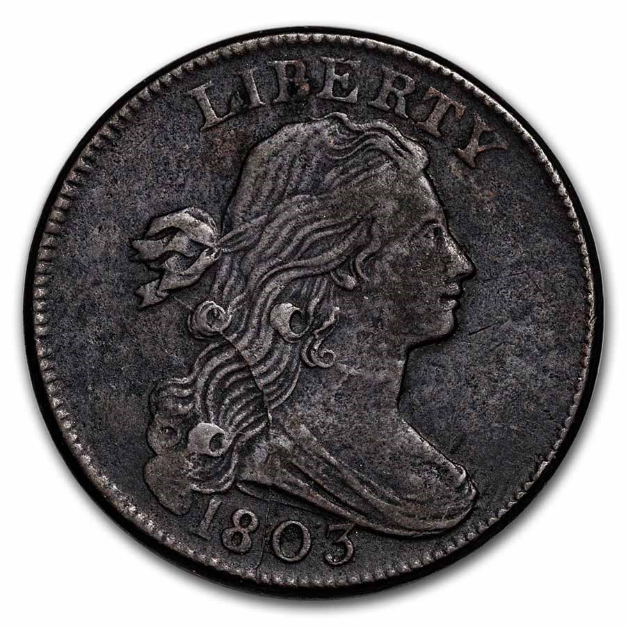 1803 Large Cent Sm Date/Lg Fraction XF (S-261)