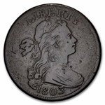 1803 Large Cent Sm Date/Sm Fraction VF