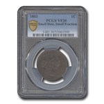 1803 Large Cent VF-30 PCGS (Sm. Date, Sm. Fraction)