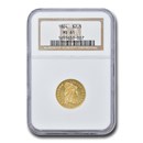 1804 $2.50 Gold Capped Bust Quarter Eagle MS-61 NGC