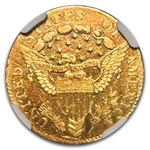 1804 $2.50 Gold Quarter Eagle Capped Bust AU-58 NGC (14 Stars)