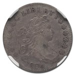 1804 Draped Bust Dime XF-40 NGC (14 Stars Rev, JR-2)