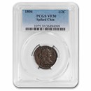 1804 Draped Bust Half Cent VF-30 PCGS (Spiked Chin)