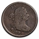 1804 Half Cent Crosslet 4 Stemless VG