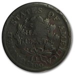 1804 Half Cent Crosslet 4 w/Stems VG Details