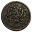 1804 Half Cent Plain 4 Stemless VF