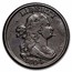 1804 Half Cent Spiked Chin AU