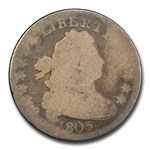 1805 Draped Bust Dime AG-3 PCGS (4 Berries)