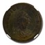 1805 Ireland Bronzed Copper Penny PF-65 NGC (Brown)