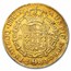 1805-So FJ Chile Gold 8 Escudos Charles IV XF