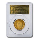 1806 $5 Capped Bust Gold Half Eagle MS-63 PCGS (BD-1, Pointed 6)