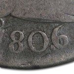 1806/5 Draped Bust Quarter AG-03 PCGS